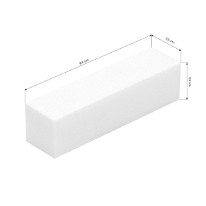 Ocho Nails block 10 pcs. white (150142)