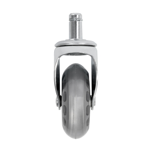Roll Speed silver press-on stool wheel set of 5 pieces (150183)