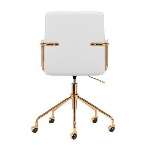 Cosmetic chair QS-OF211G gold light grey (154450)