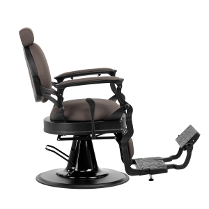 Barber chair Gabbiano Niccolo brown buttonless (153415)