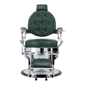 Barber chair Gabbiano President green Chrom (153446)