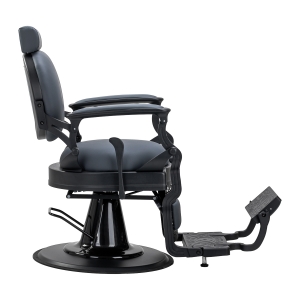 Barber chair Gabbiano Niccolo graphite buttonless (153416)