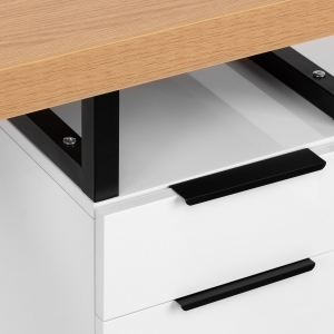 Cosmetic desk MOMO L02 with dust absorber (151029)
