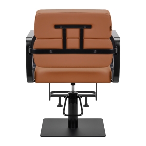 Gabbiano Porto hairdressing chair black orange (154171)