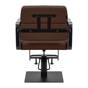 Gabbiano Porto hairdressing chair black chocolate (154172)