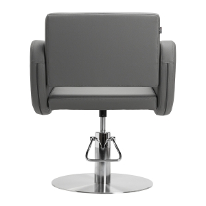 Gabbiano hairdressing chair Sewilla Gray INOX base (154167)