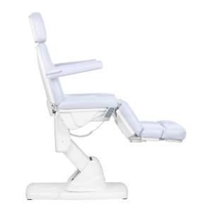 Kate electric podiatry chair, 4 actuators, cool white