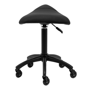 Gabbiano hairdressing stool D032 black (154215)