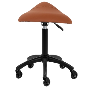 Gabbiano hairdressing stool D032 brown (154216)