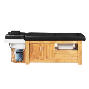 Gabbiano Head Spa Bali hair washing bed black (154391)