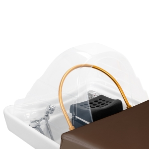 Gabbiano Head Spa Bali hair washing bed brown (154392)