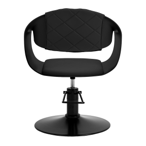 Hair System Halo noir hairdressing chair black (154317)