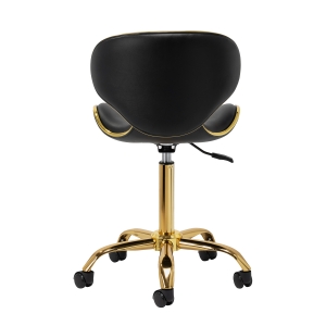 Gabbiano cosmetic stool Q-4599G black V2 (155727)