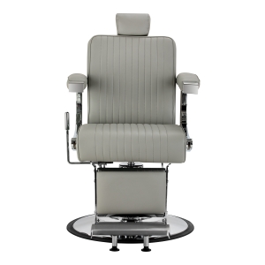 Gabbiano Visionerio barber chair grey chrome frame (155246)