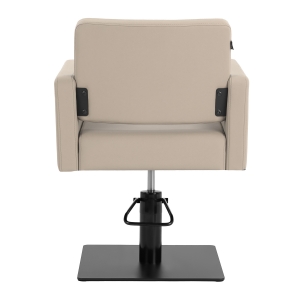 Gabbiano Vitoria hairdressing chair grey-beige (154195)