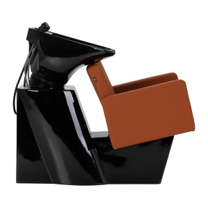 Gabbiano Vitoria brown hairdressing wash unit (154203)