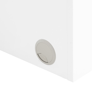 Cosmetic desk 324 with cassette dust absorber white (150940)