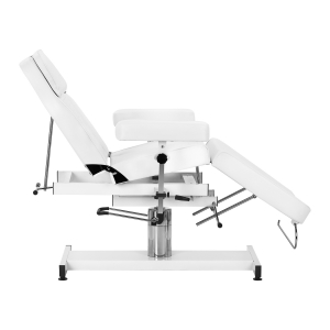 Cosmetic hydraulic chair Sillon A 210DH with cradle white (154692)