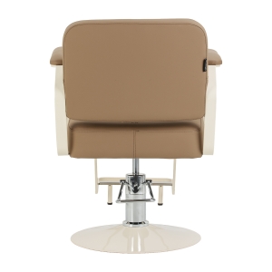 Hairdressing chair Omega Aurora light brown (154505)