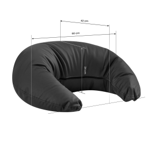Omega headrest black  (154519)