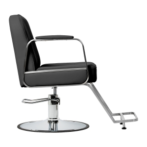Hairdressing chair Gabbiano Acri black  (155720)