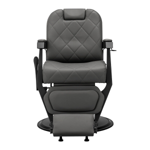 Gabbiano barber chair Bruno graphite with a black base (155763)