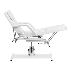 Hydraulic cosmetic chair Sillon 210 with cradle white (155704)