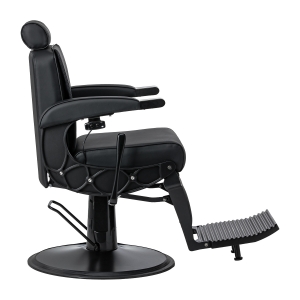 Barber chair with massage function Gabbiano Continental black (155873)
