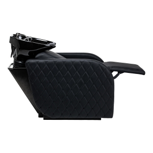 Electric hairdressing wash unit with massage function Gabbiano Ines black (155871)
