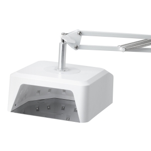 UV LED lamp Glow 112 with a metal base 48W for pedicures on a stand (156076)