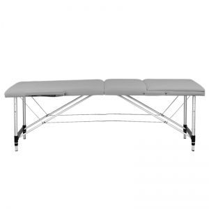 BALANCE aluminium folding massage table 3 segment grey (155276)