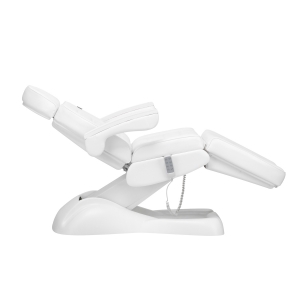 ACTIVESHOP Electric cosmetic chair lux 4m white with a cradle