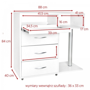ACTIVESHOP Y-300 white podiatry assistant