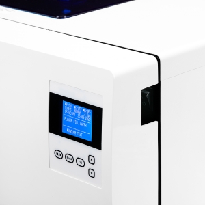 ACTIVESHOP Lafomed autoclave premium line lfss08aa lcd with 8l class b medical printer