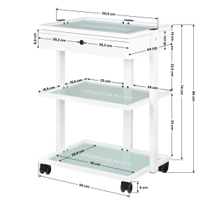 ACTIVESHOP Cosmetic table type 1040a giovanni