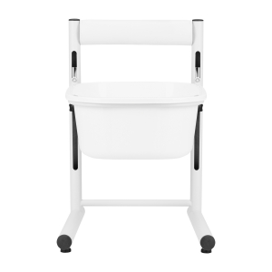 ACTIVESHOP Height-adjustable pedicure tray, white