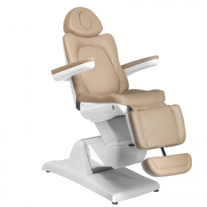 Electric cosmetic chair azzurro 870 3 strong cappuccino (109079)