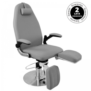 Hydraulic podiatry chair azzurro 713a gray (112604)