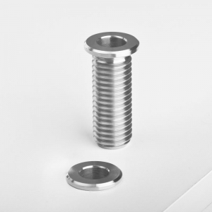 Inox tube magnifier lamp holder (115171)