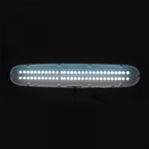 Elegant 801-s LED workshop lamp with a standard white tripod (124717)
