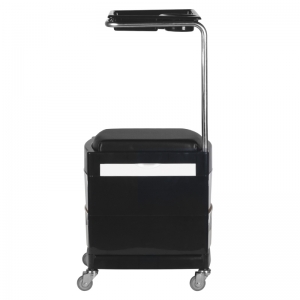 Helper - pedicure stool 16 plus black / white (125885)