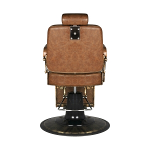 Gabbiano barber chair Boss Old Leather light brown (126469)