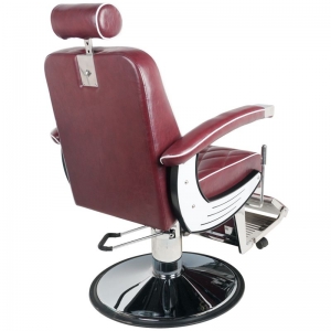 Gabbiano barber chair Imperial burgundy