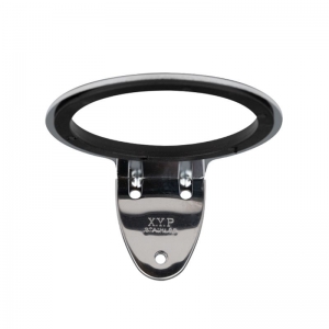 Wall-mounted holder for a hair dryer q96 chrome (129184)