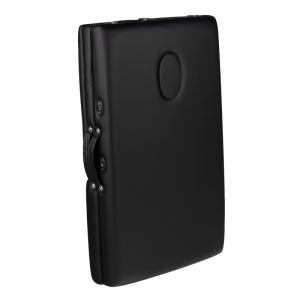 3-section black comfort massage table, wood comfort