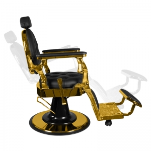 Gabbiano barber chair giulio gold black (132537)