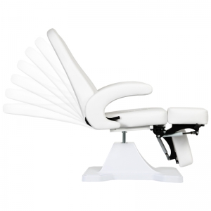 112 hydraulic podiatry chair white (131927)