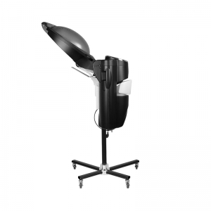 Gabbiano black standing hairdressing sauna with active ozone (133171)