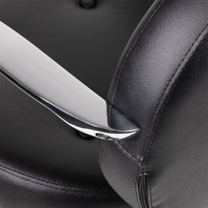 GABBIANO HAIRDRESSING CHAIR ASTI BLACK (137105)