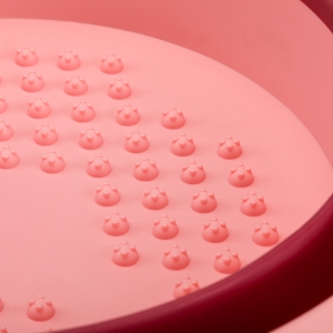 PEDICURE BOWL FOLDABLE PINK (142787)